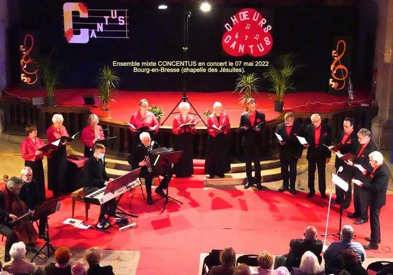 Concentus en concert le 07 mai 2022.